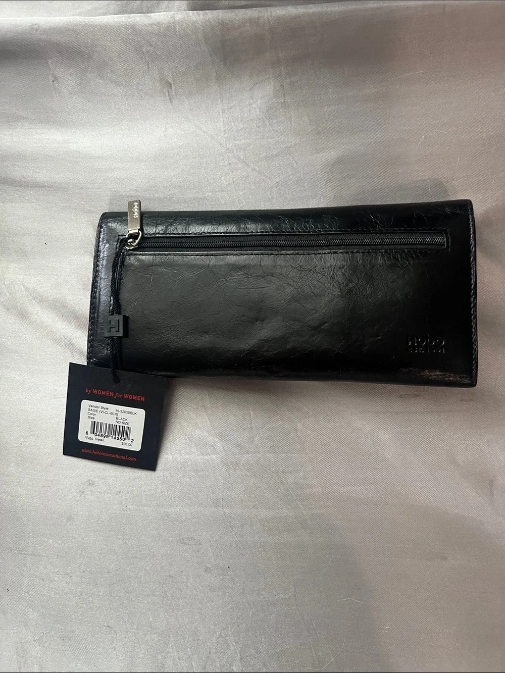HOBO  Black Leather Key & Card Holder Wallet